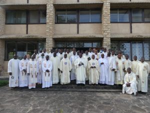 Retraite annuelle 2021 des prêtres du diocèse de Sokodé à Alédjo
