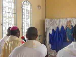 L’Eglise de Sokodé a prié avec le Pape pour la paix dans le monde