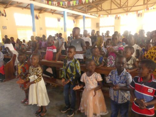 Pèlerinage des enfants dans le diocèse de Sokodé