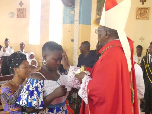 Du 5ème dimanche de Pâques à la Pentecôte dans le diocèse de Sokodé : Plus de 400 nouveaux confirmés
