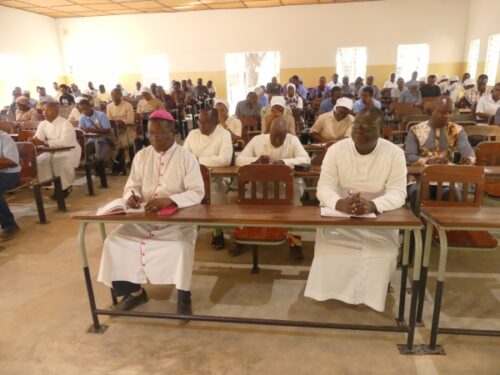 Récollection de carême 2024 des agents pastoraux du diocèse de Sokodé